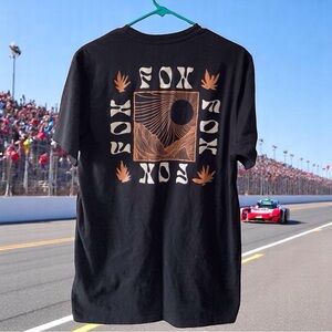 Fox Racing Hinkley Premium Tee Black Size M Skater Y2K back to school racing